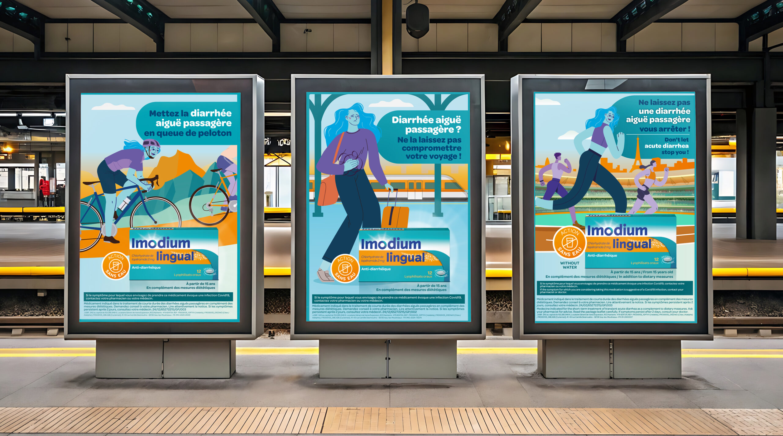 Affiches campagne Imodium