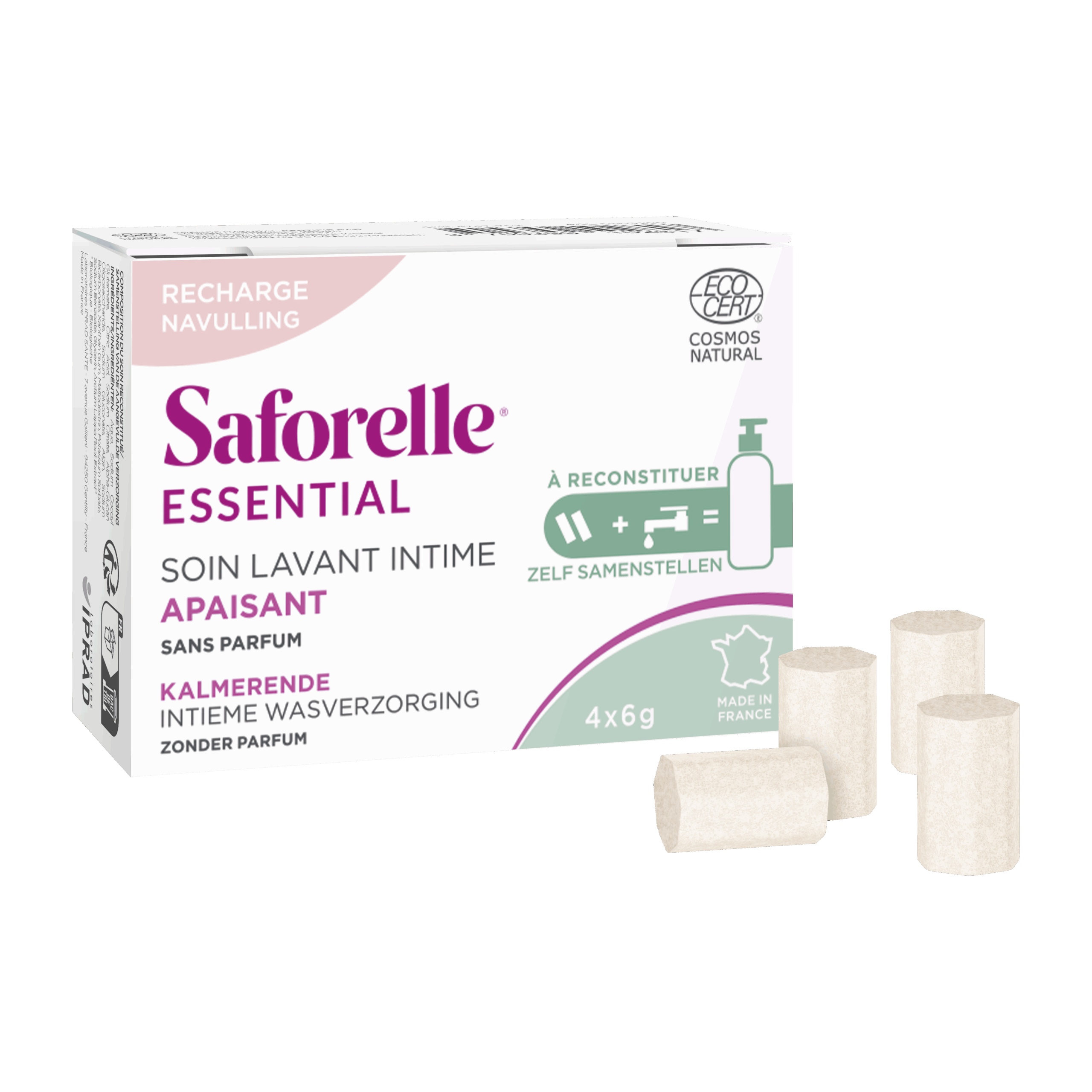 Conception 3D boîte Soin lavant recharges